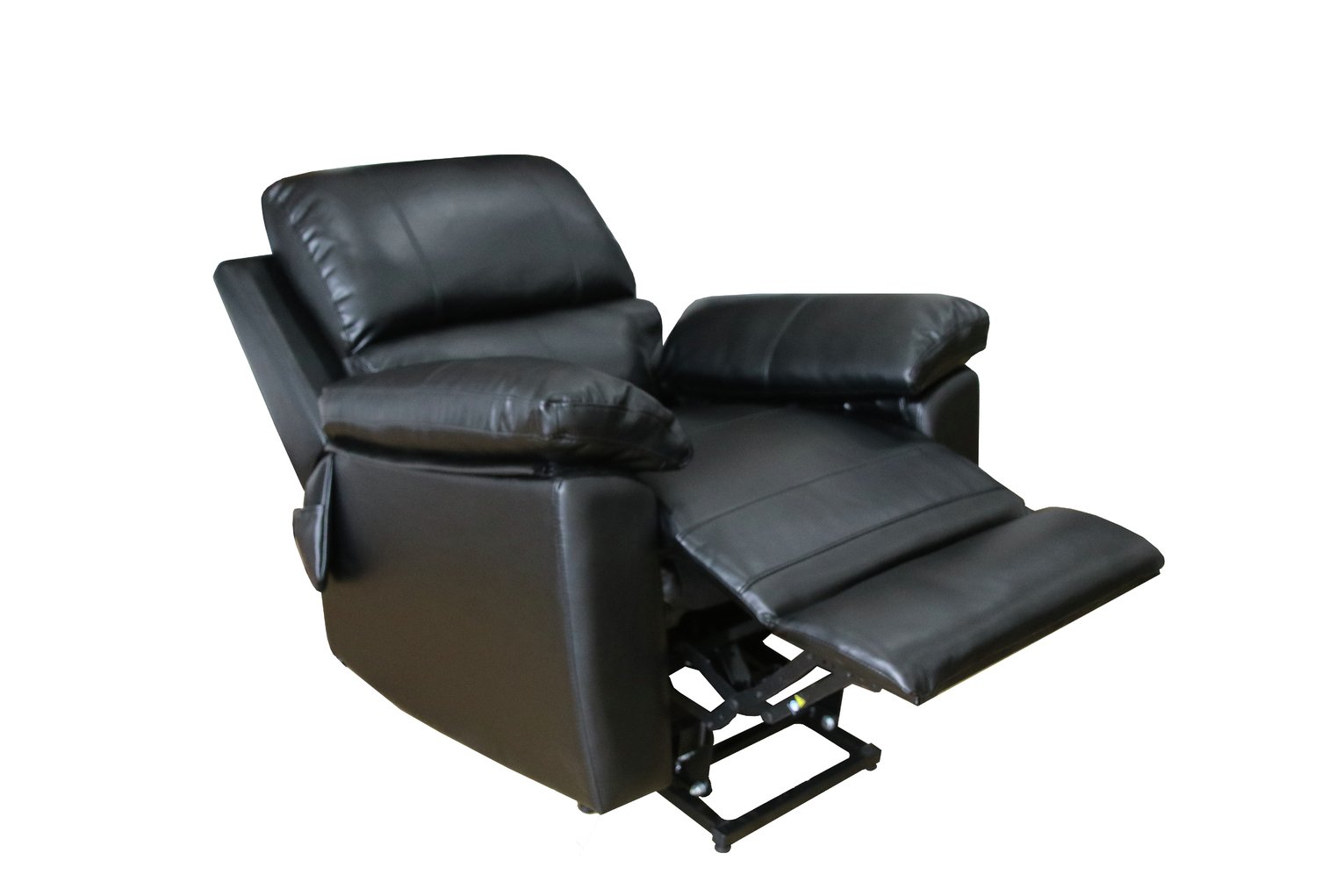 Argos Home Toby Faux Leather Rise & Recline Chair - Black