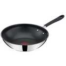 Buy Tefal Jamie Oliver 28cm Non Stick Stainless Steel Wok