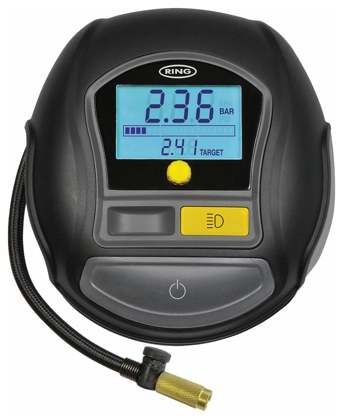 Ring RTC1000 Rapid Digital Tyre Inflator with Auto-Stop