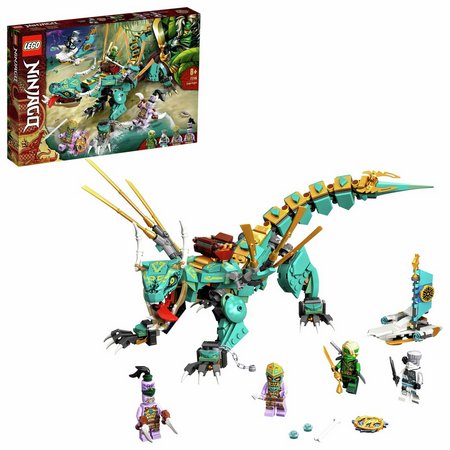 LEGO NINJAGO Jungle Dragon Toy Building Set 71746