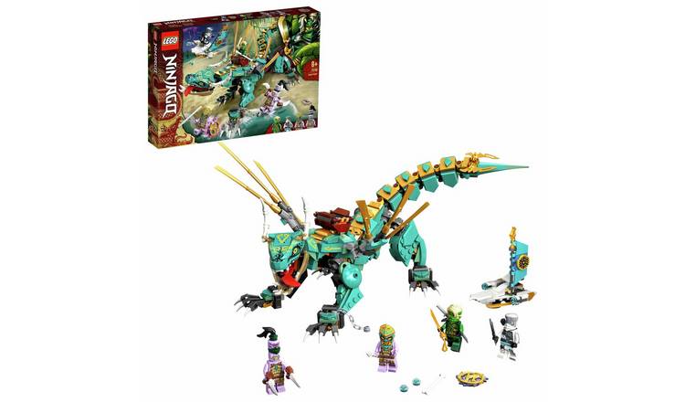 LEGO NINJAGO Jungle Dragon Toy Building Set 71746 