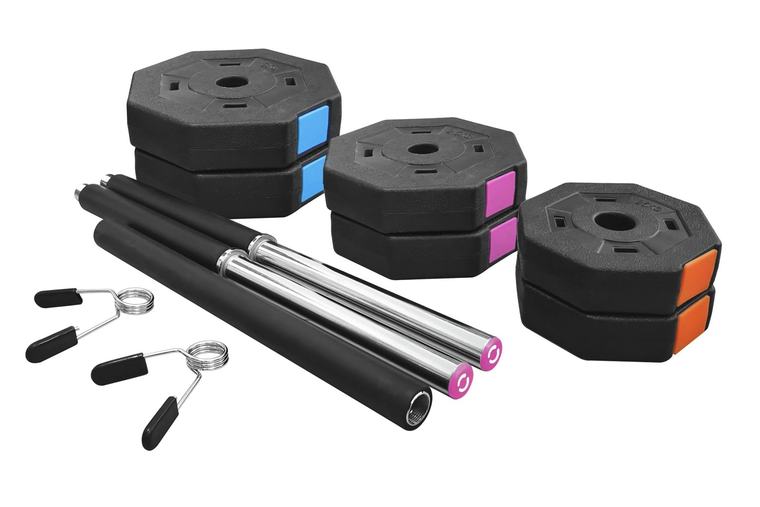 Opti 20kg Adjustable Barbell Set