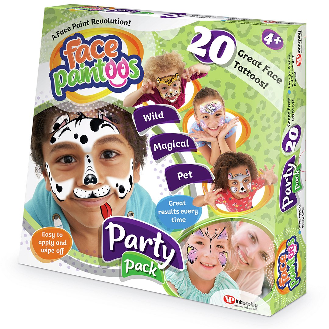 Face Paintoos Party Pack Review