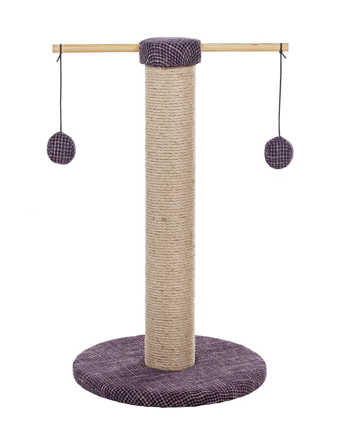 Cat Scratcher with Rotating Toys