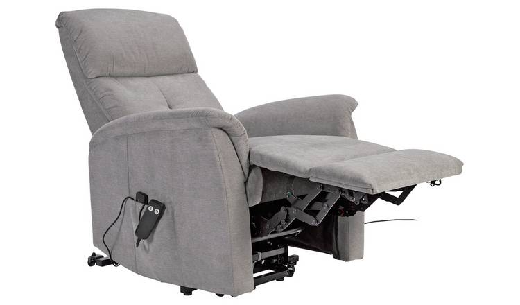 Argos Home Margo Fabric Rise & Recline Chair - Grey