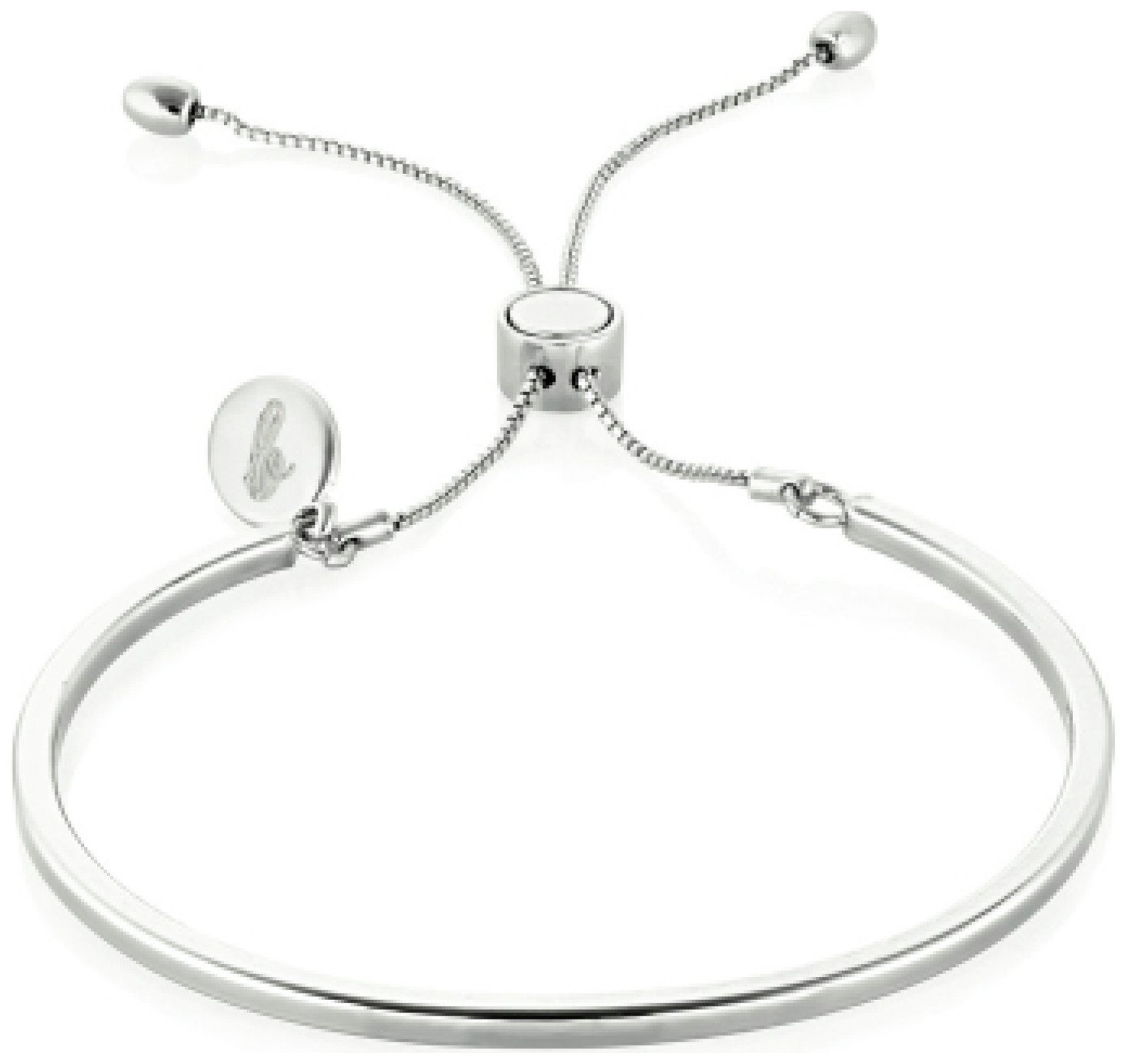 Buckley London Piccadilly Silver Coloured Bangle