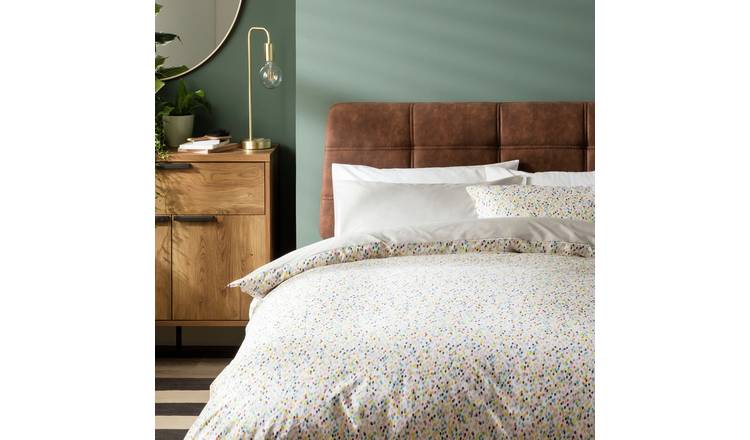 Habitat Cotton Angelica Dots Multicolour Bedding Set -Single