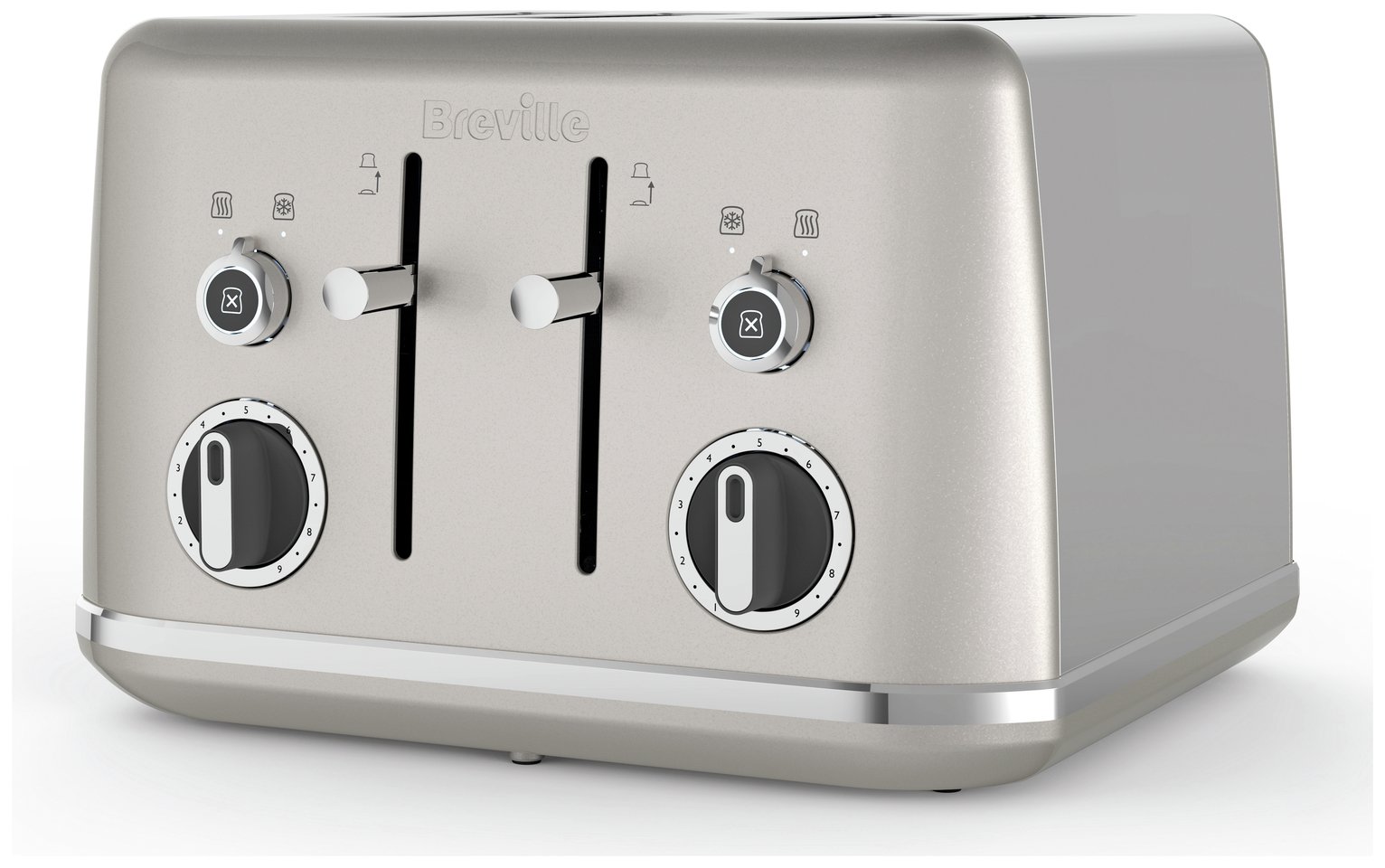 Breville VTT851 Lustra 4 Slice Toaster - Cream