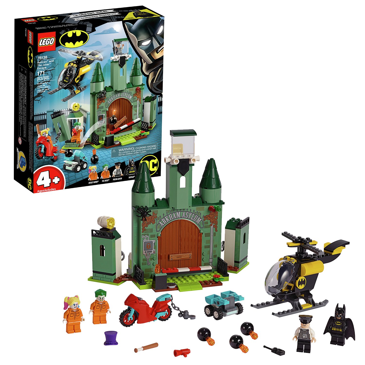 LEGO Super Heroes Arkham Asylum Playset - 76138