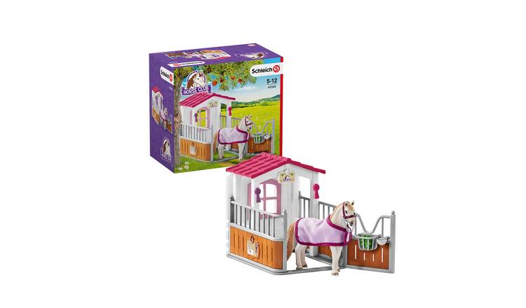Schleich Horse Club Horse Stall with Lusitano Mare - 42368