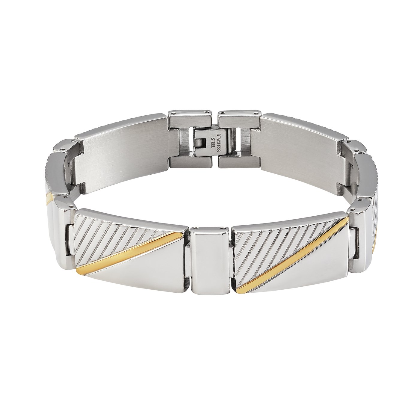 Revere Men's Two Tone Stainless Steel Bracelet Review