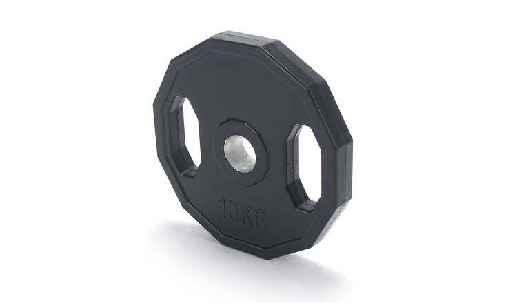 Pro Fitness 10kg Rubber Weights - x2