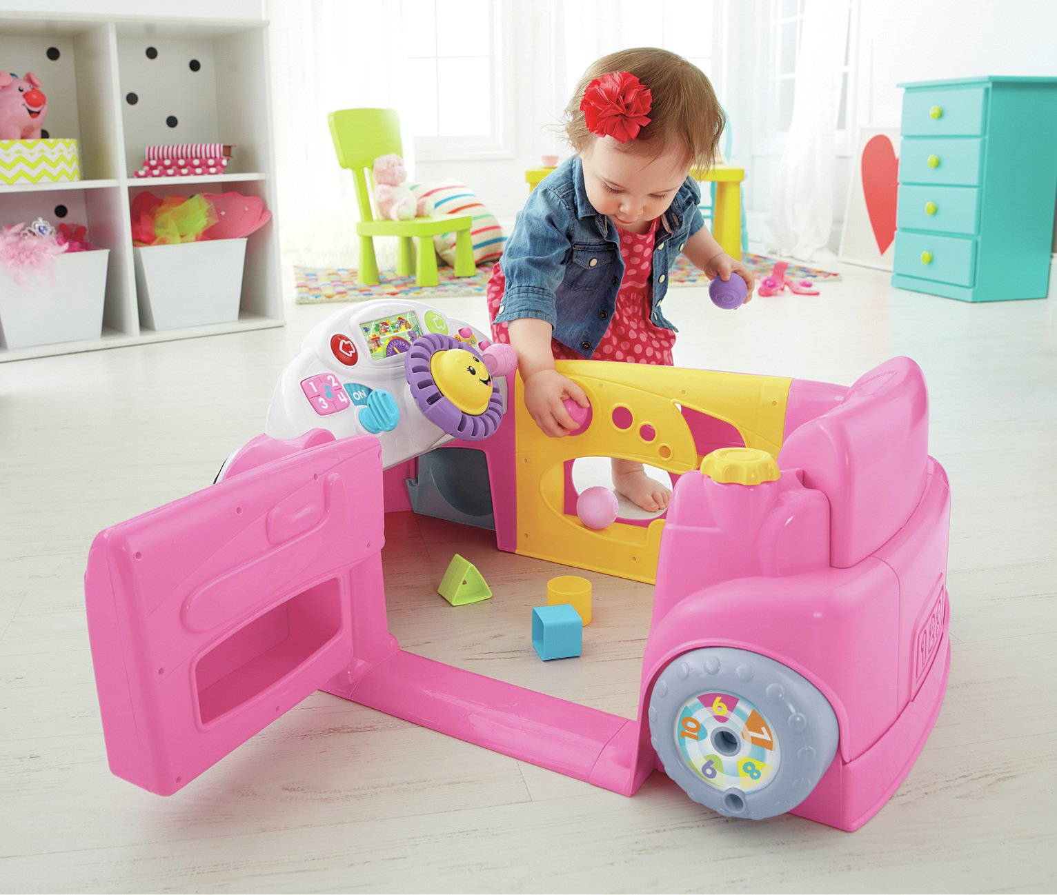 smart stages car pink