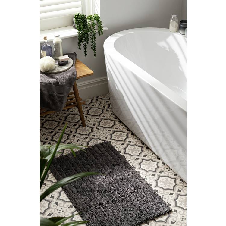 Habitat Supersoft Quick Dry Bath Mat - Dark Grey 0