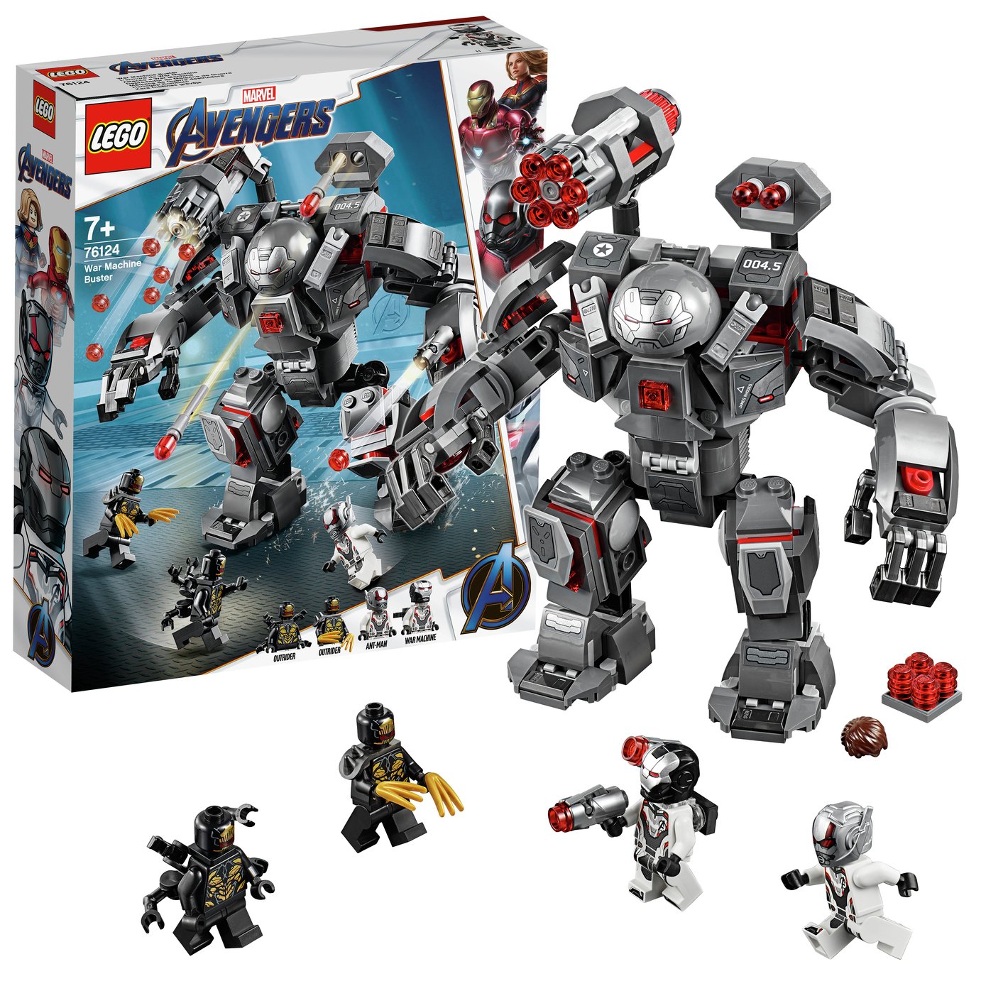 avengers endgame lego war machine buster