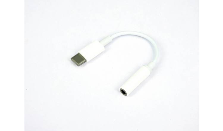 Apple Lightning To 3.5mm Headphone Jack Adaptor (White)