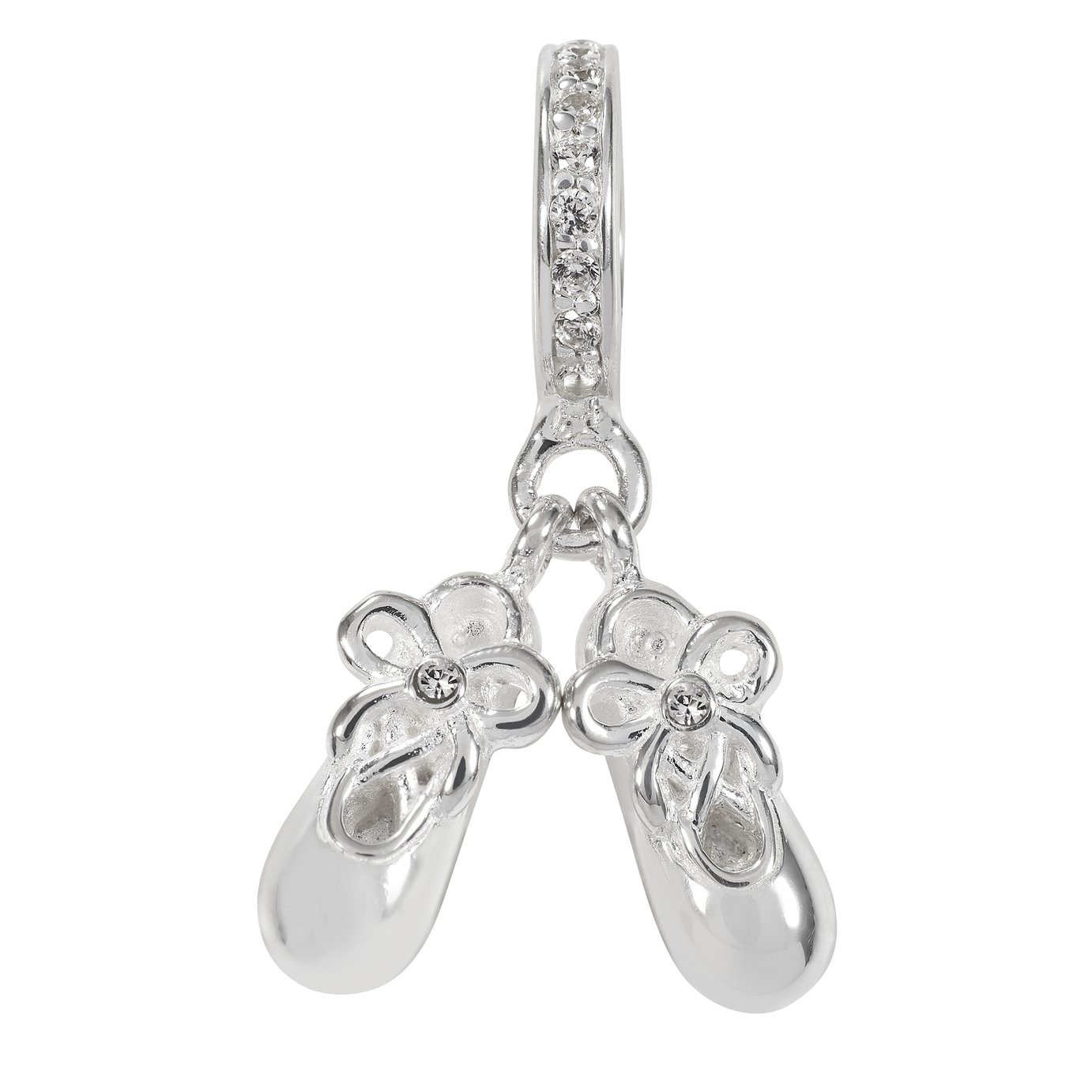 Moon & Back Sterling Silver Ballet Shoes Charm Review