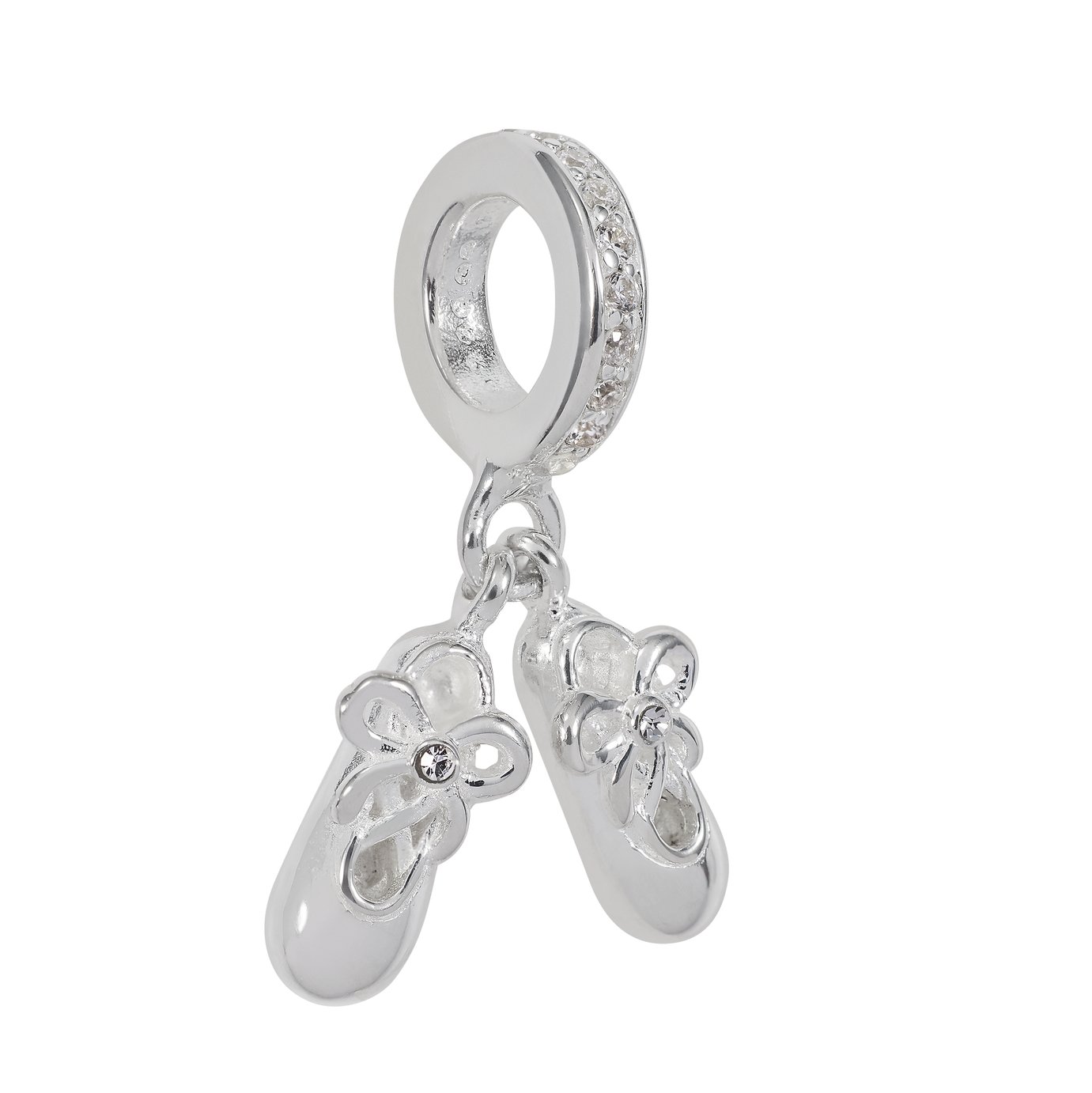 Moon & Back Sterling Silver Ballet Shoes Charm Review