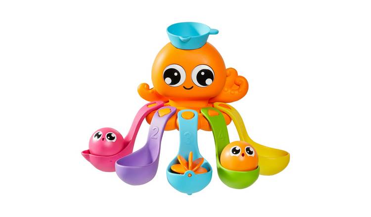 Buy TOMY Toomies 7 in 1 Bath Activity Octopus | Baby bath ...