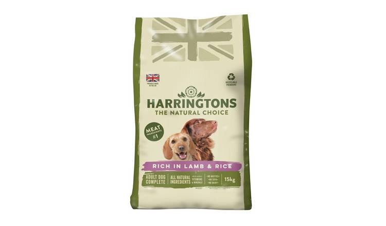 Harringtons Rich in Lamb and Rice Dry Dog Food - 15kg