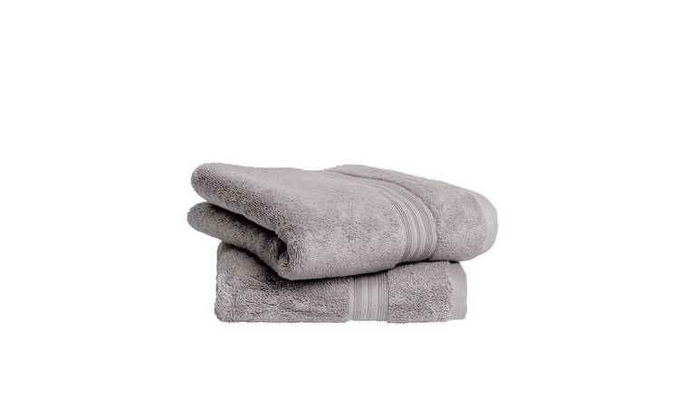 Black and grey online hand towels