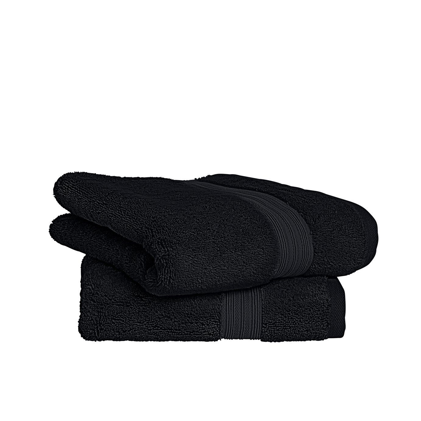 Habitat Egyptian Cotton 2 Pack Hand Towel - Slate