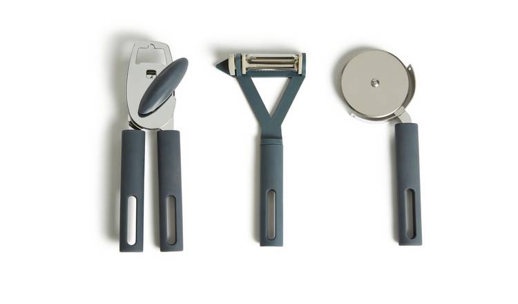 Habitat 3 Piece Plastic Gadget Set - Blue