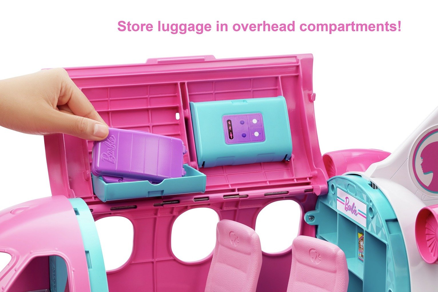 barbie plane argos