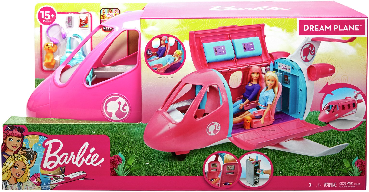 argos barbie aeroplane