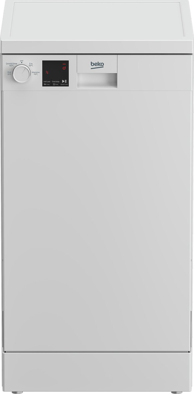 Beko DVS04020W Slimline Dishwasher - White