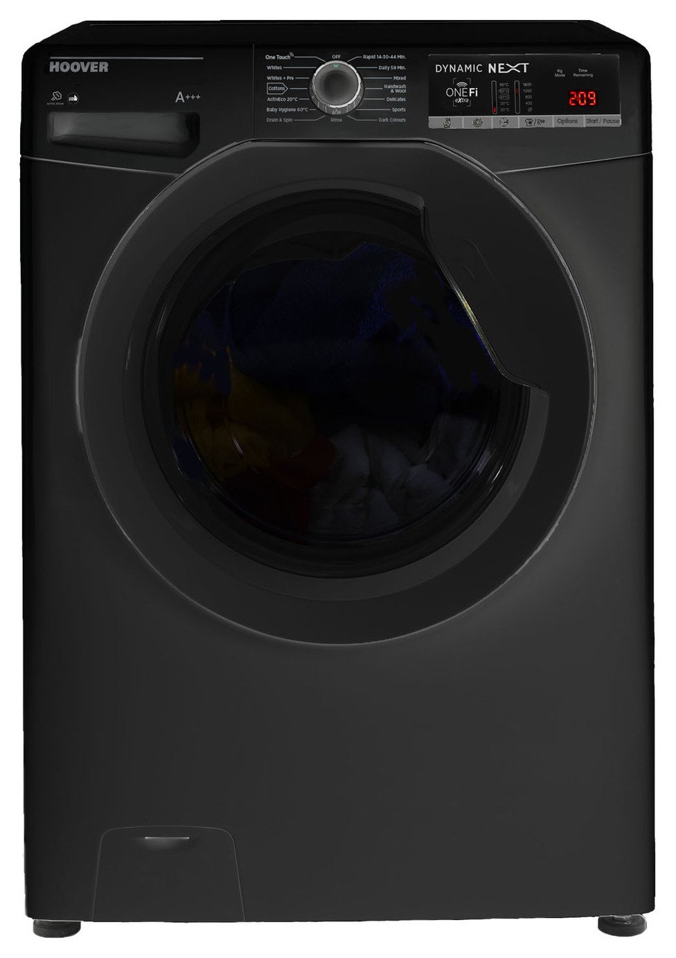 Hoover DWOAD 610HF3B 10KG 1600 Spin Washing Machine - Black