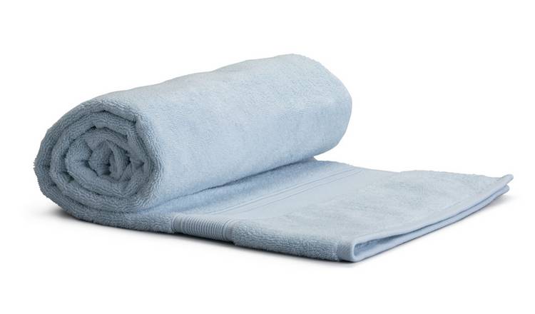 Buy Habitat Supersoft Country Bath Sheet - Blue | Towels | Argos