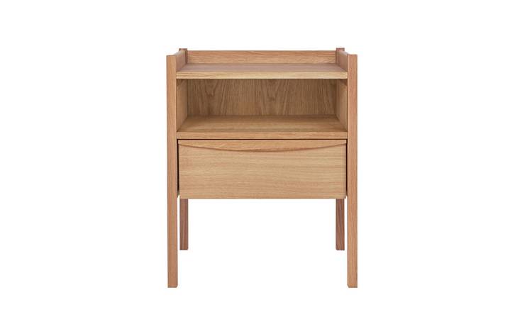 Habitat Derwent Oak Bedside Table