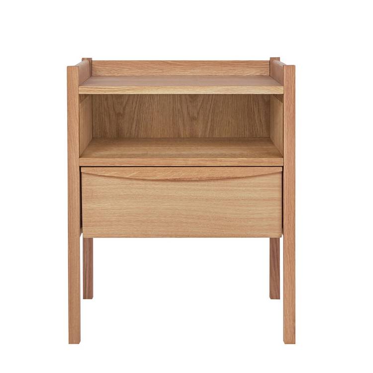 Habitat Derwent Oak Bedside Table 0