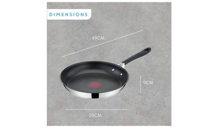 Tefal Jamie Oliver Quick & Easy Frying Pan Anodized 28 cm - Frying Pans Aluminium Black - H9130644