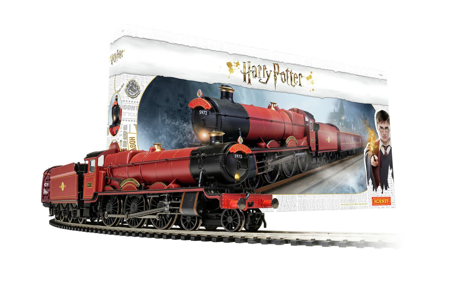 argos harry potter lego train