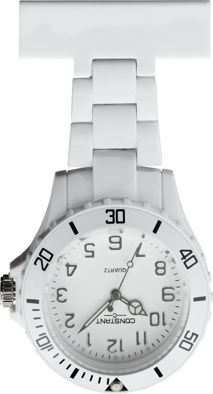 Constant Nurses' White Sports Fob Pin Fastening Watch Review