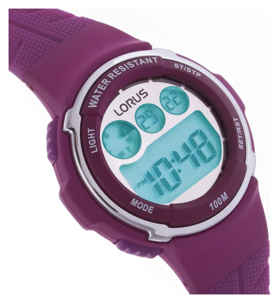 lorus ladies digital watch