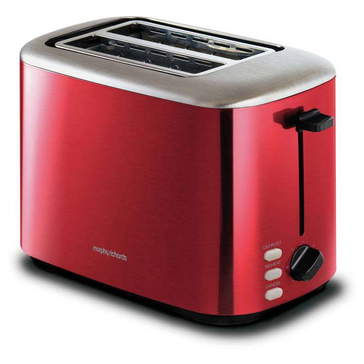 Morphy Richards 222066 Equip 2 Slice Toaster - Red 0