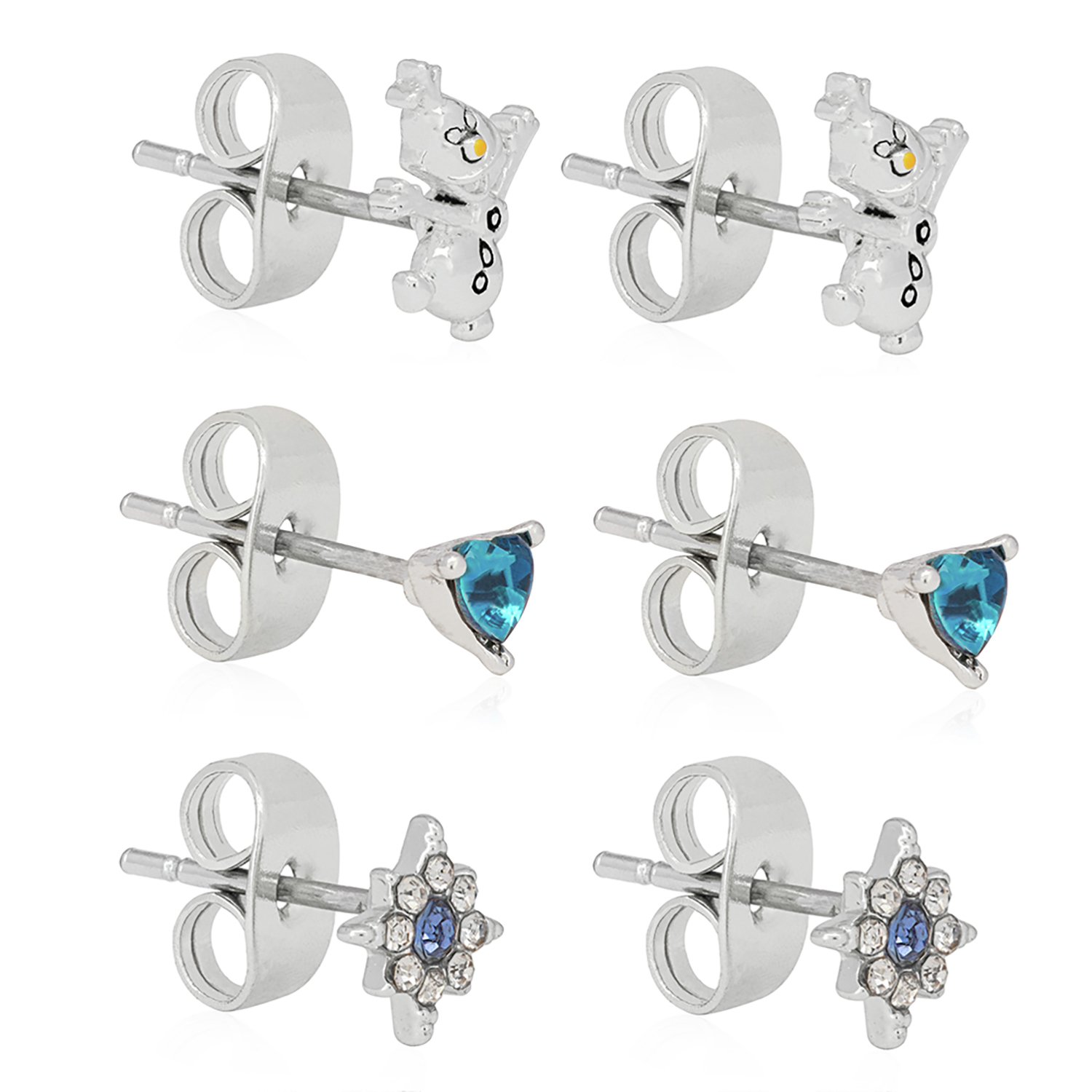 Disney Frozen Silver Coloured Olaf Stud Earrings Review