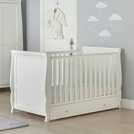 Argos white outlet cot