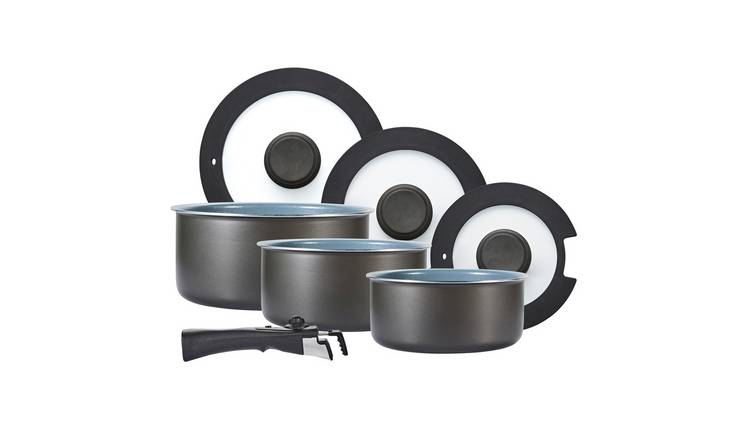 Masterclass Premium Cookware Collection 8 11 Skillet Pan Blue Induction  t-fal