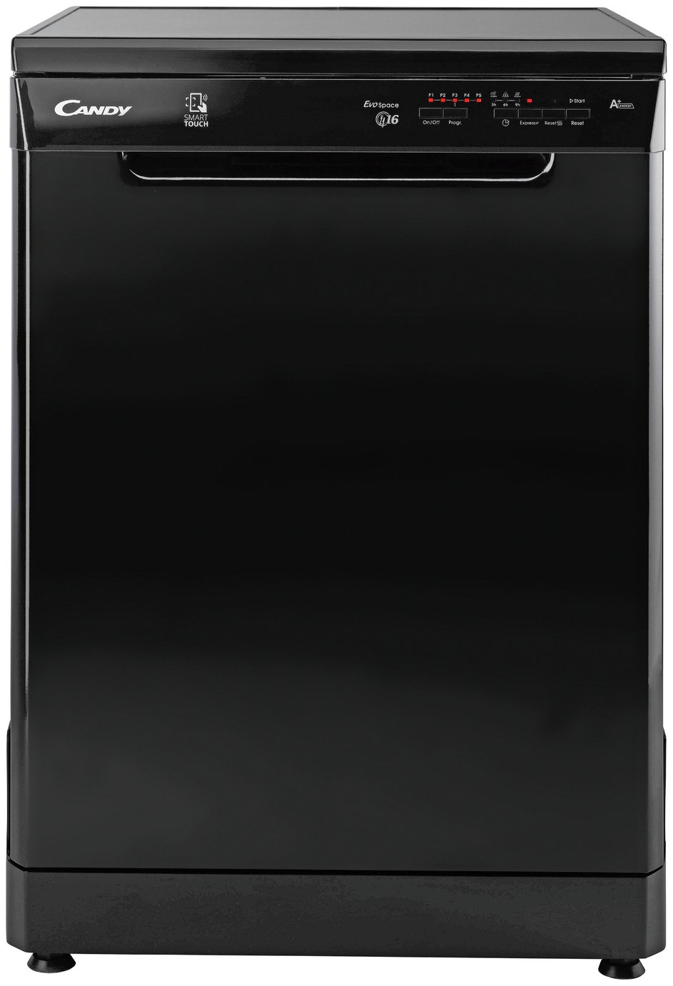 Candy CDPN 1L670SB 16 Place Full Size Dishwasher - Black