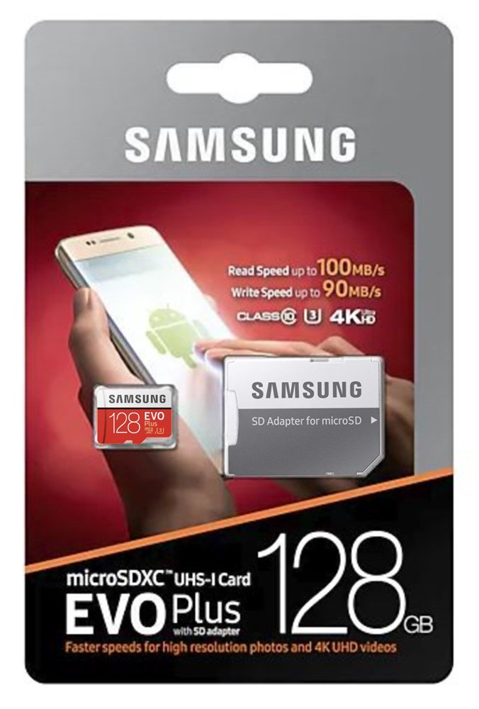 Samsung Evo Plus 100MBs SDXC Memory Card - 128GB