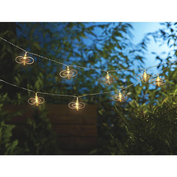 Garden by Sainsbury's 20 Bee LED Solar String Lights 0