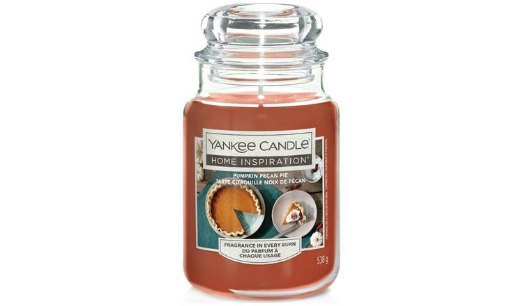 Yankee Single Wick Large Jar Candle - Pumpkin Pecan Pie