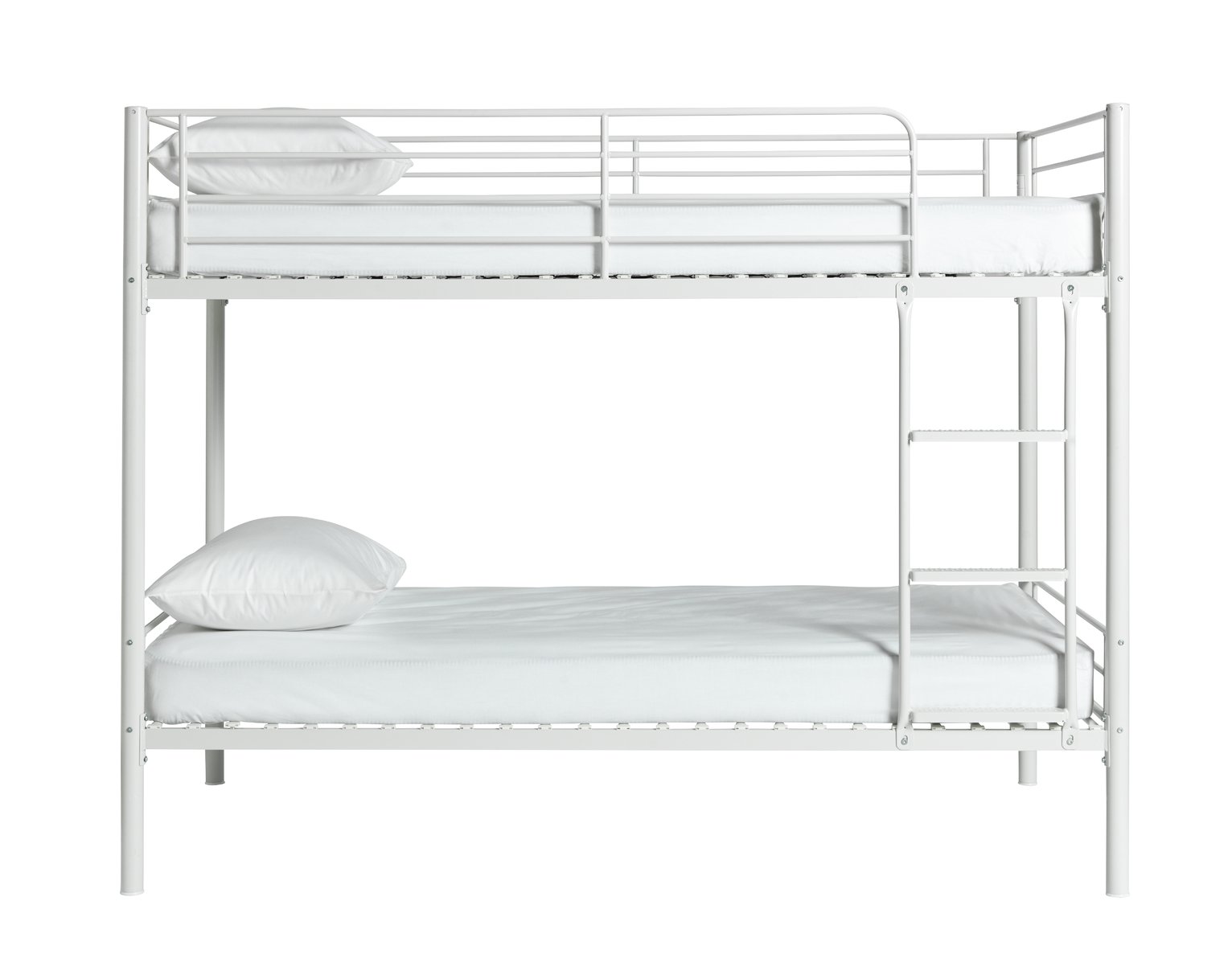 Argos Home Mason Metal Bunk Bed and 2 Kids Mattresses -White Review