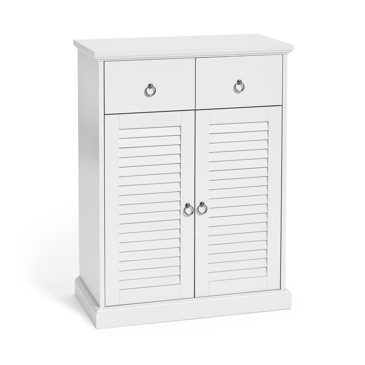 Argos Home Le Marais 2 Door Double Unit Cabinet - White