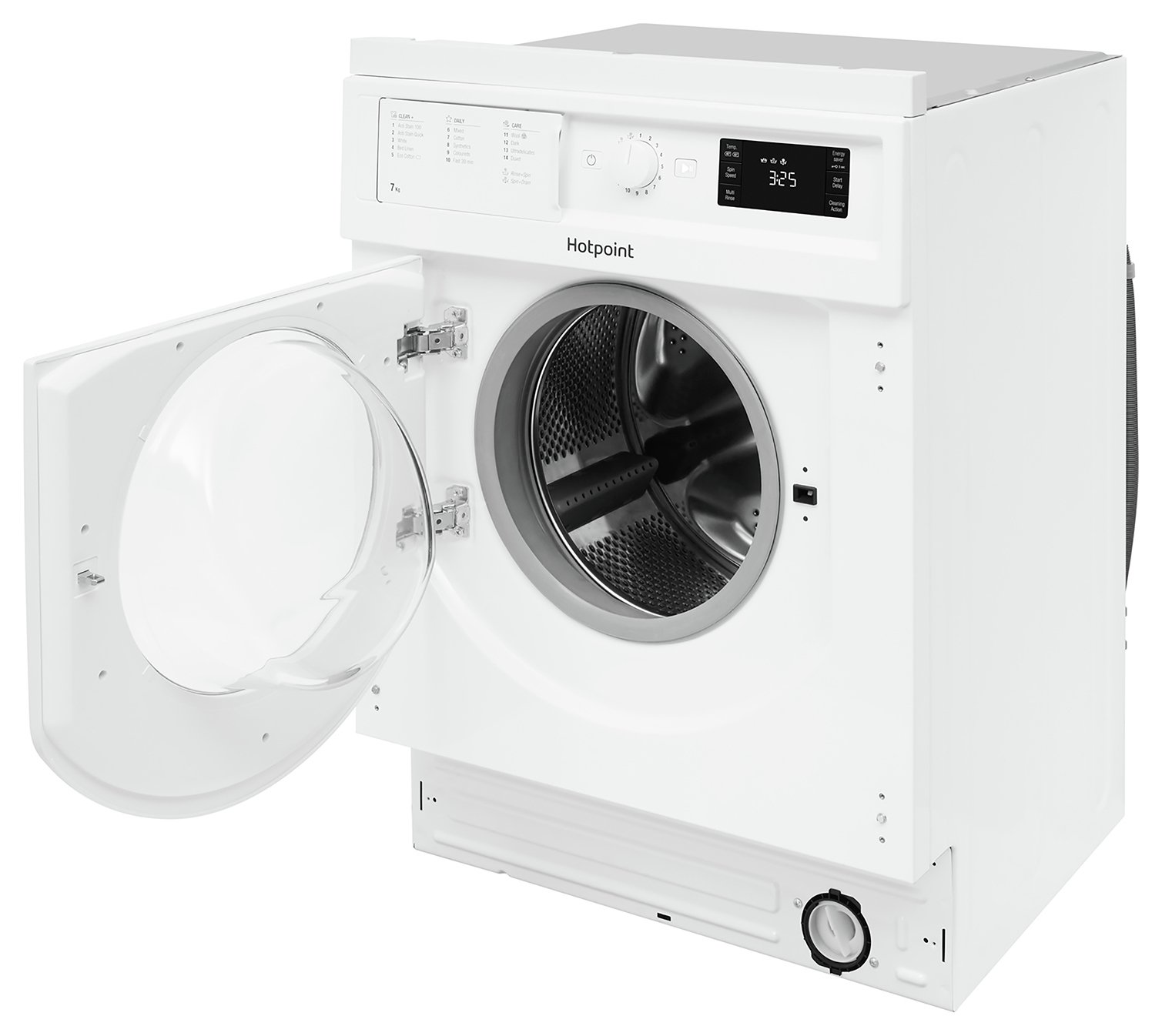 Hotpoint BIWMHG71484 7KG 1400 Integrated Washing Machine Review