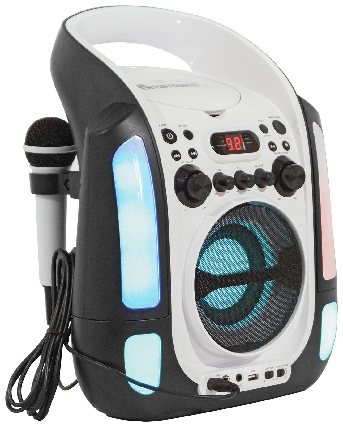 Mr Entertainer Light Show Karaoke Machine